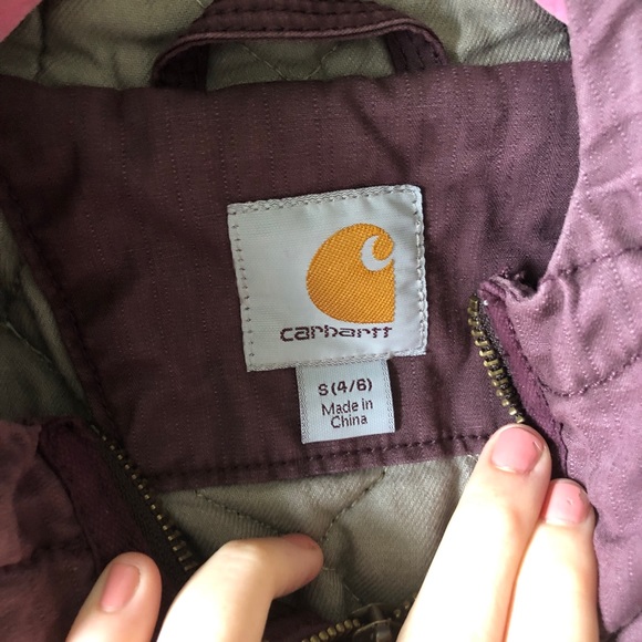 Never worn purple Carhartt jacket - Picture 3 of 4